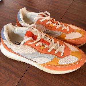 Zara multi color shoes